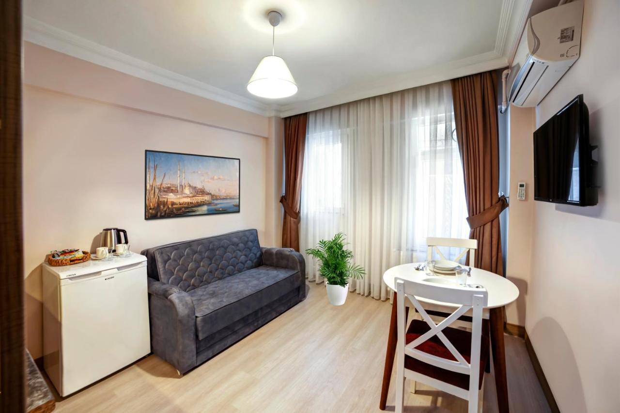 Seven Roses Apart Hotel Istanbul Bagian luar foto