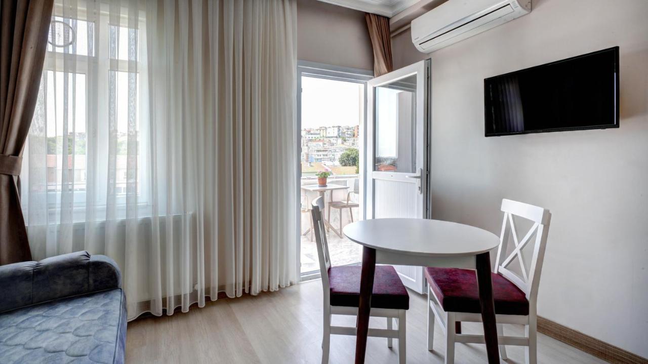 Seven Roses Apart Hotel Istanbul Bagian luar foto