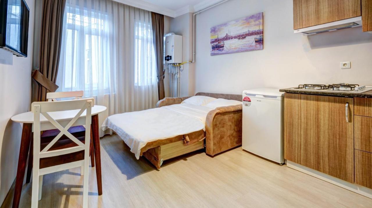 Seven Roses Apart Hotel Istanbul Bagian luar foto
