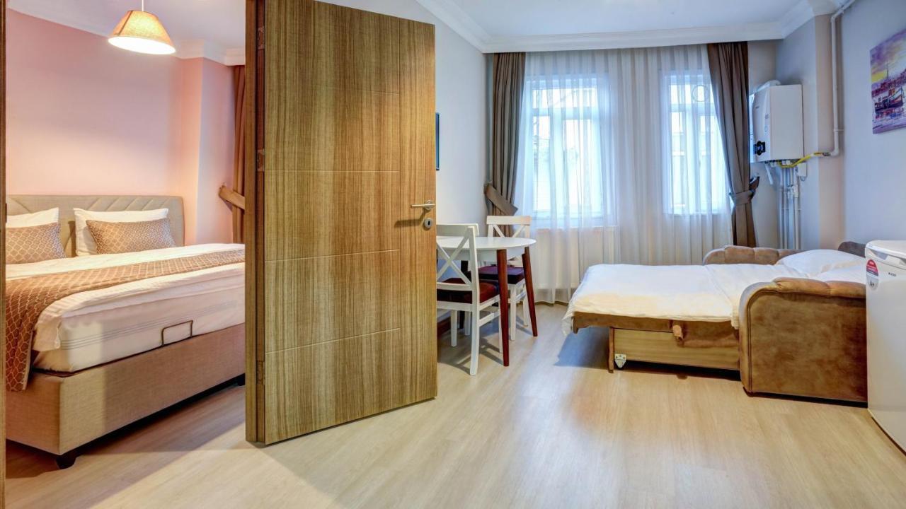 Seven Roses Apart Hotel Istanbul Bagian luar foto