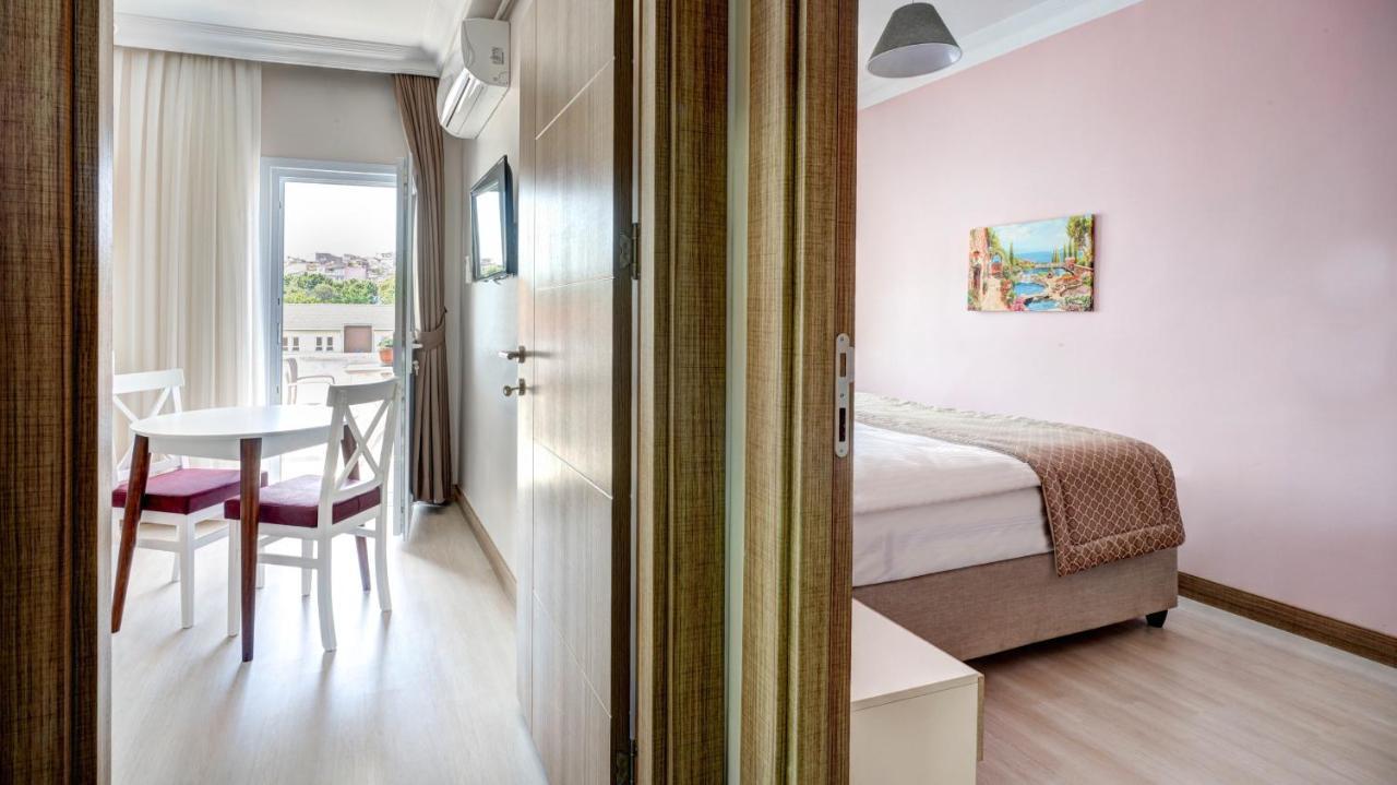 Seven Roses Apart Hotel Istanbul Bagian luar foto